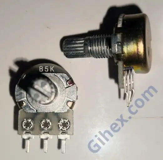 Potentiometer for input analog on Blue Pill (STM32F103C8)