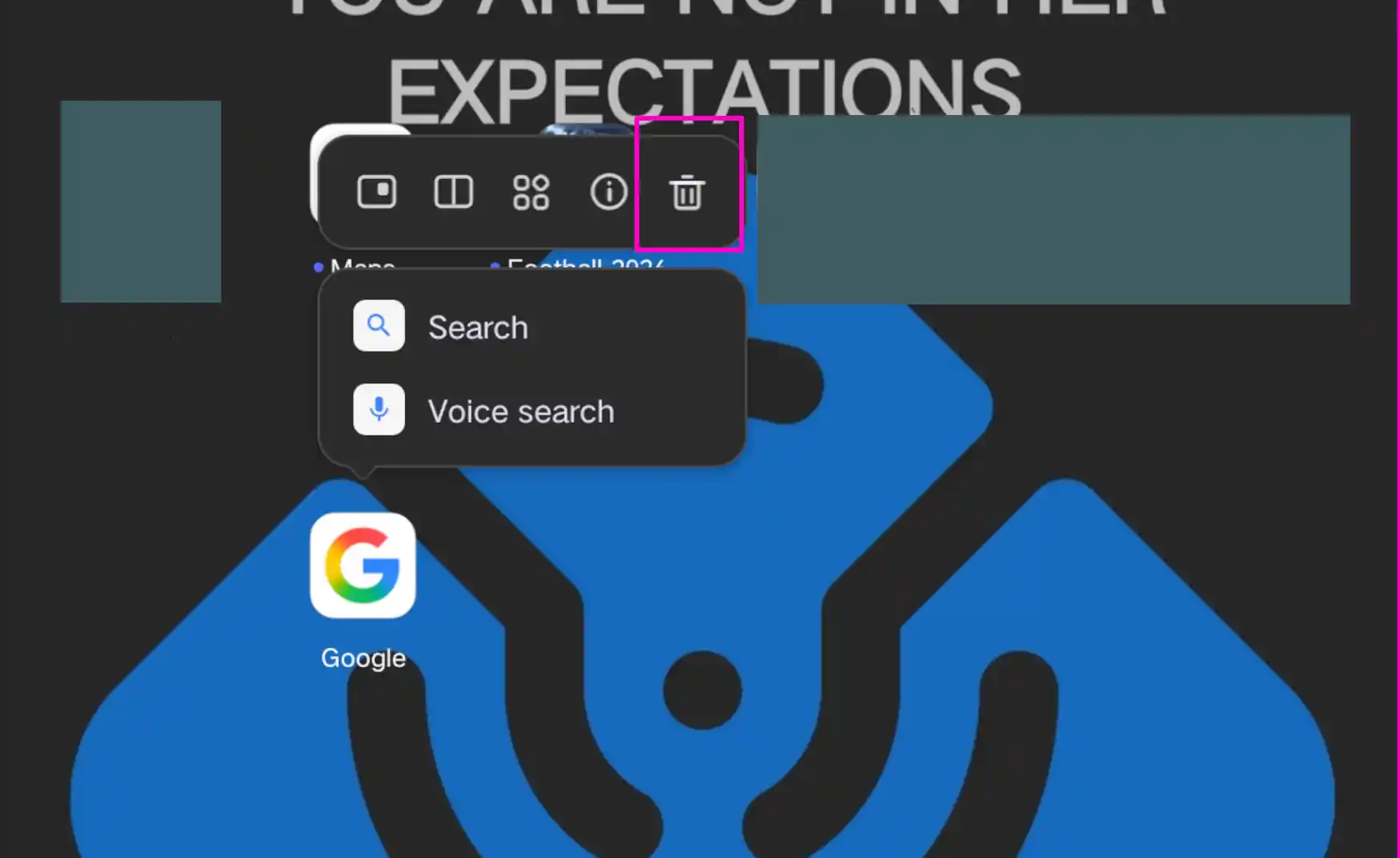 Alternative Google App Uninstall